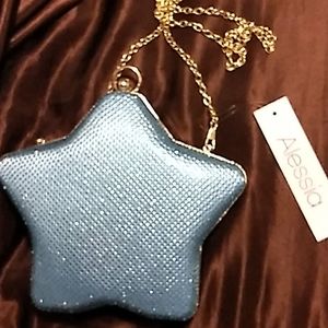 Alessia Crossbody Blue Star Purse